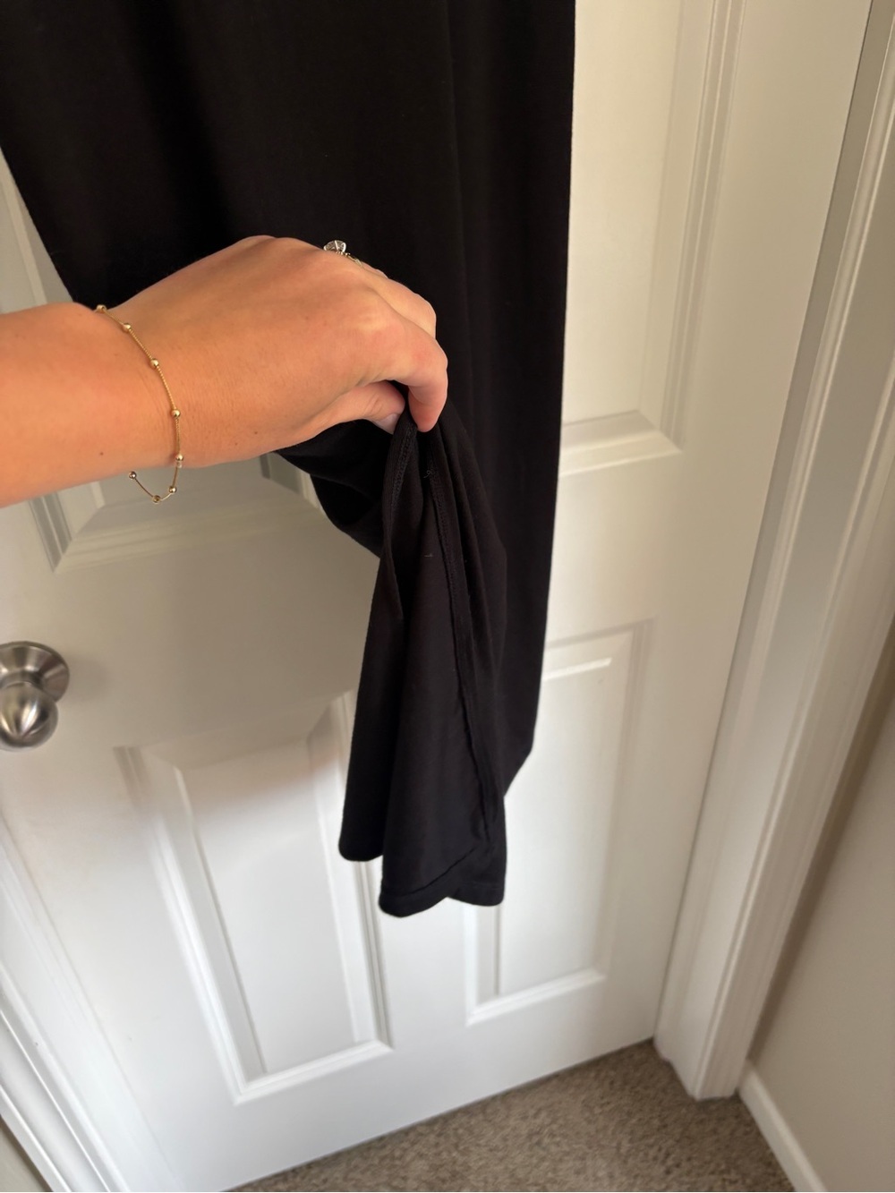 H&M Divided Midi Sleeveless Black Dress Women’s 12 Casual Beach everyday Dress - Picture 3 of 5